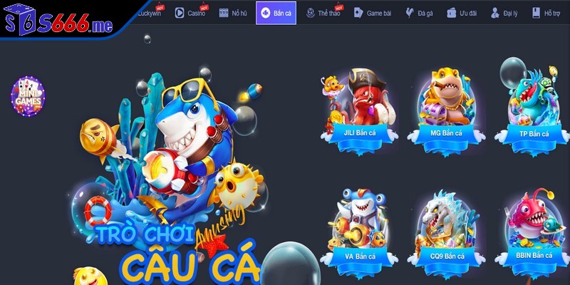 Bắn cá S666 là siêu phẩm giải trí hiện đại thu hút mọi bet thủ