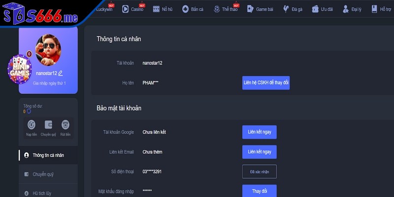 Chỉ tạo một tài khoản ID cược online duy nhất để tránh rủi ro