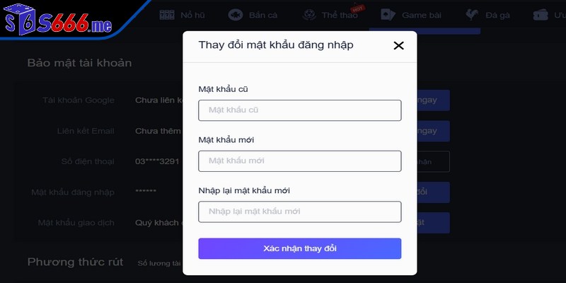 Mật khẩu nên có độ phức tạp cao bằng cách kết hợp nhiều ký tự
