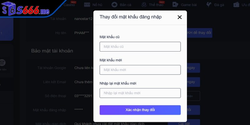 Quên mật khẩu S666 là tình trạng khá phổ biến nhiều người gặp