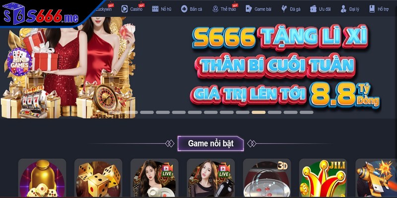 S666 là một trang web cá cược trực tuyến đa năng số 1