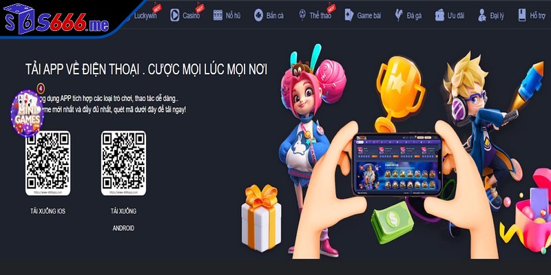 Quy trình tải app dành cho IOS cũng rất đơn giản và miễn phí